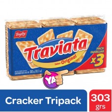 Galletita Traviata Tripack Bagley 3x101g.